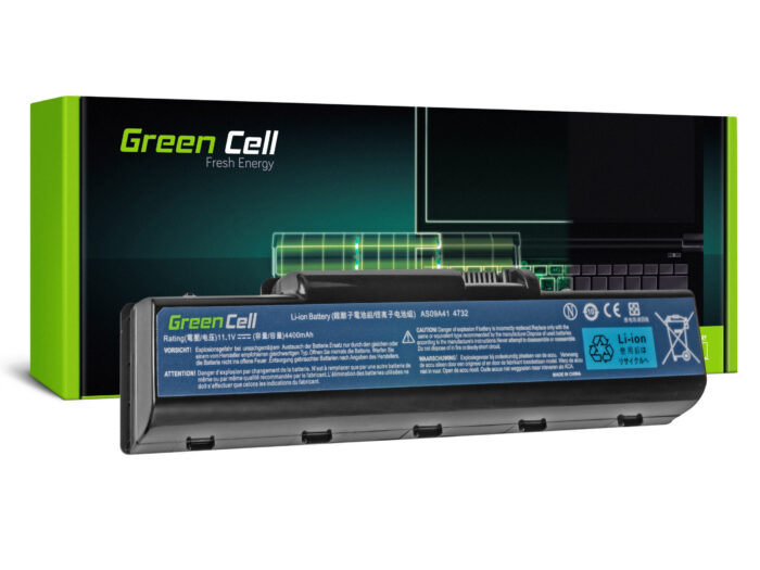 Green Cell batteri AS09A31 AS09A31 AS09A41 AS09A51 AS09A71 för Acer eMachines E525 E625 E725 G430 Aspire 5532 5732 5732Z 5734Z. - Bild 1