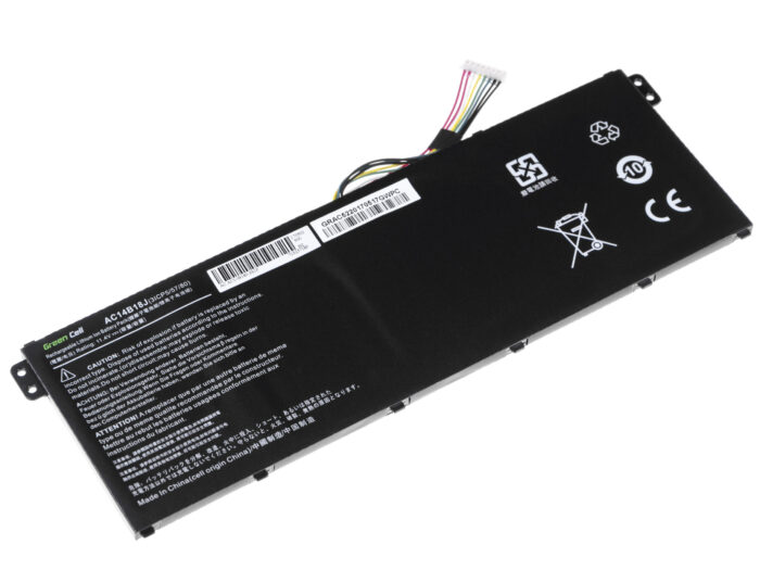 Green Cell batteri AC14B13J AC14B18J för Acer Aspire ES1-111M ES1-331 ES1-531 ES1-533 ES1-571. - Bild 3