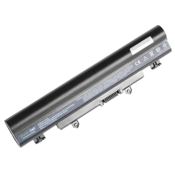 Green Cell batteri för Acer Aspire E14 E15 E5-511 E5-521 E5-551 E5-571 (botten) / 11.1V 4400mAh. - Bild 2