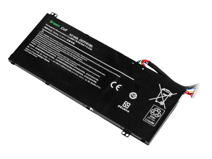 Green Cell batteri AC14A8L AC15B7L för Acer Aspire Nitro V15 VN7-571G VN7-572G VN7-591G VN7-592G och V17 VN7-791G VN7-792G. - Bild 3