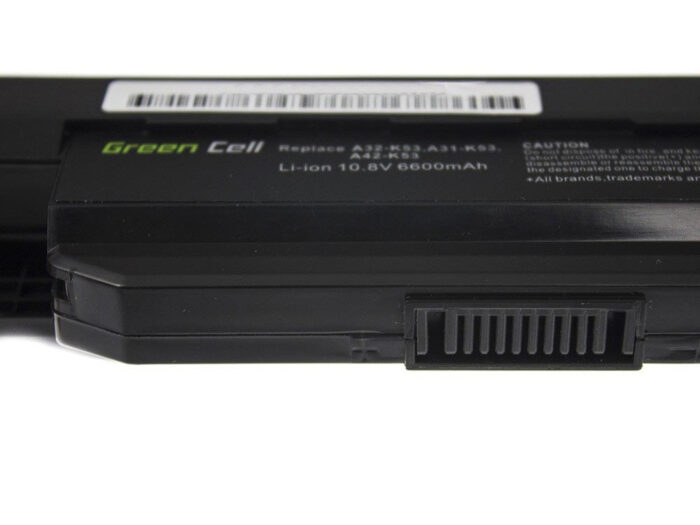 Green Cell batteri A31-K53 A32-K53 A41-K53 A42-K53 för Asus A537 K53 K53E K53S K53SV X53 X53S X53U X54 X54C X54F X54H. - Bild 4