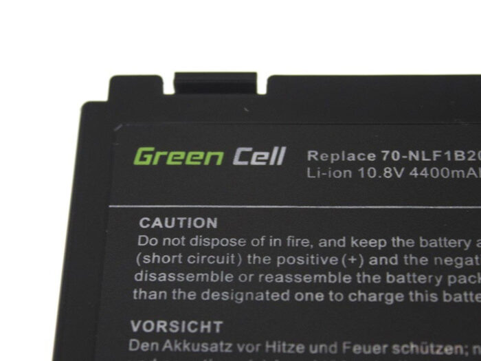 Green Cell batteri A32-F82 A32-F52 L0690L6 för Asus K40iJ K50 K50AB K50C K50IJ K50i K50iN K70 K70IJ K70IO. - Bild 4