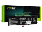 Green Cell batteri C21-X202 för Asus X201E F201E VivoBook F202E Q200E S200E X202E.