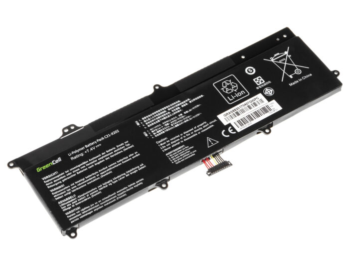 Green Cell batteri C21-X202 för Asus X201E F201E VivoBook F202E Q200E S200E X202E. - Bild 2