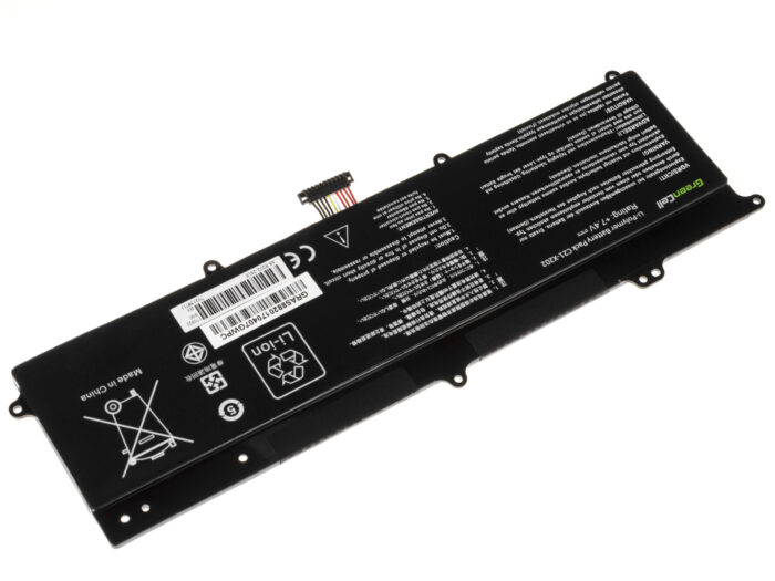 Green Cell batteri C21-X202 för Asus X201E F201E VivoBook F202E Q200E S200E X202E. - Bild 4