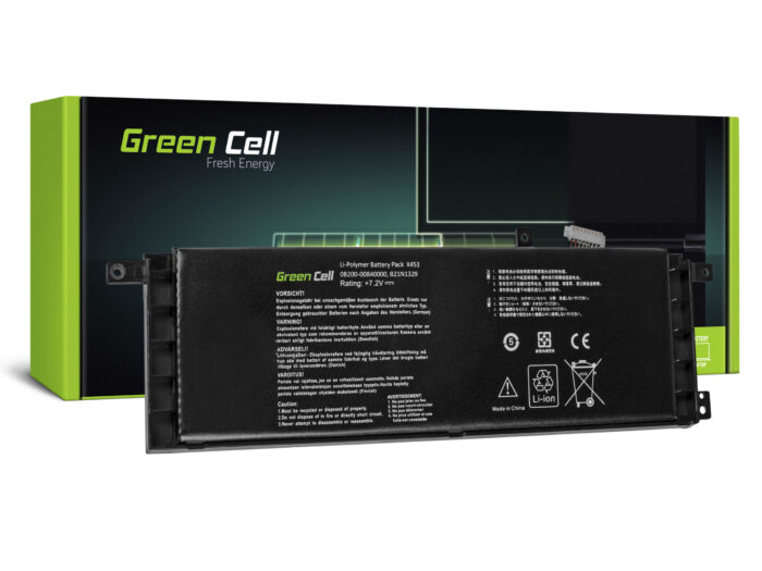 Green Cell batteri B21N1329 för Asus F553 X453MA X553 X553M X553MA R515M X503 R515MA D553MA. - Bild 1