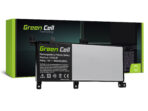 Green Cell batteri C21N1509 för Asus X556U X556UA X556UB X556UF X556UJ X556UQ X556UR X556UV.