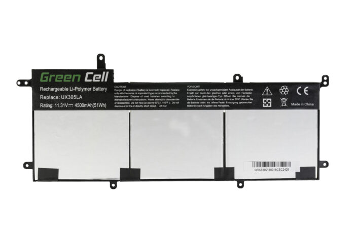 Green Cell batteri C31N1428 för Asus Zenbook UX305L UX305LA UX305U UX305UA - Bild 4