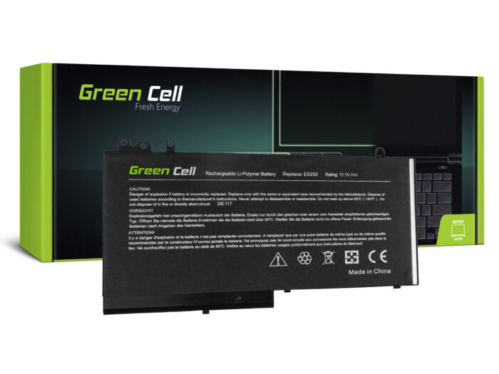 Green Cell Batteri RYXXH för Dell Latitude 12 5250 E5250 14 E5450 15 E5550 11 3150 3160 - Bild 1