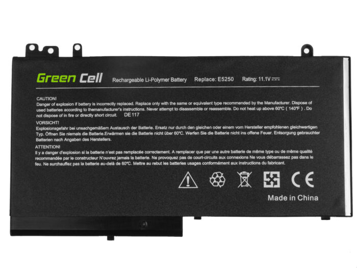 Green Cell Batteri RYXXH för Dell Latitude 12 5250 E5250 14 E5450 15 E5550 11 3150 3160 - Bild 3