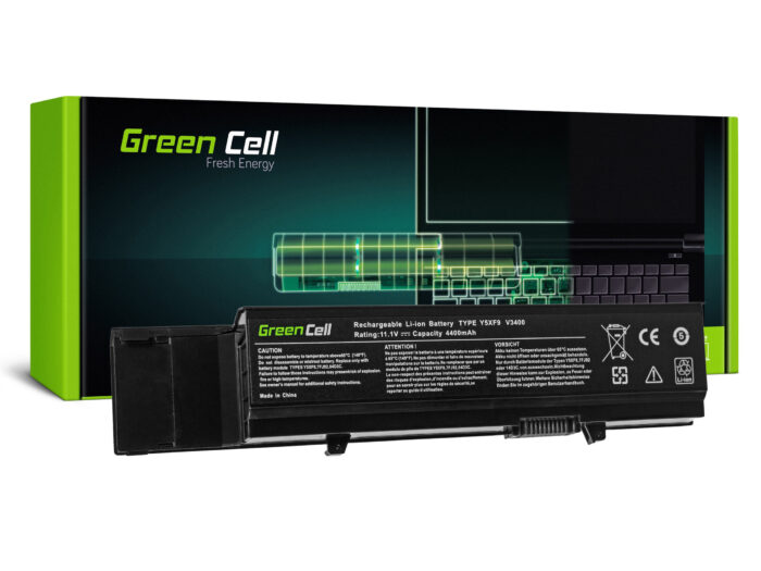 Green Cell batteri 7FJ92 Y5XF9 för Dell Vostro 3400 3500 3700 - Bild 1