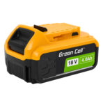 Green Cell Batteri för DeWalt XR 18V 4Ah Batteri Ersättning för DCB184 - Bild 4