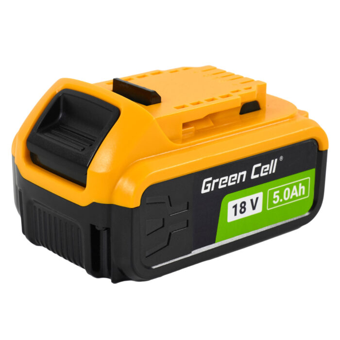 Green Cell batteri för DeWalt XR 18V 5Ah Batteribyte för DCB182 - Bild 3