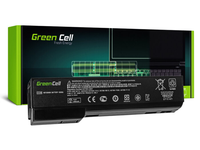 Green Cell batteri CC06XL för HP EliteBook 8460p 8460w 8470p 8560p 8570p ProBook 6460b 6560b 6570b. - Bild 1