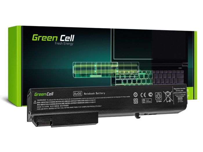 Green Cell batteri HSTNN-LB60 för HP EliteBook 8530p 8530w 8540p 8540w - Bild 1