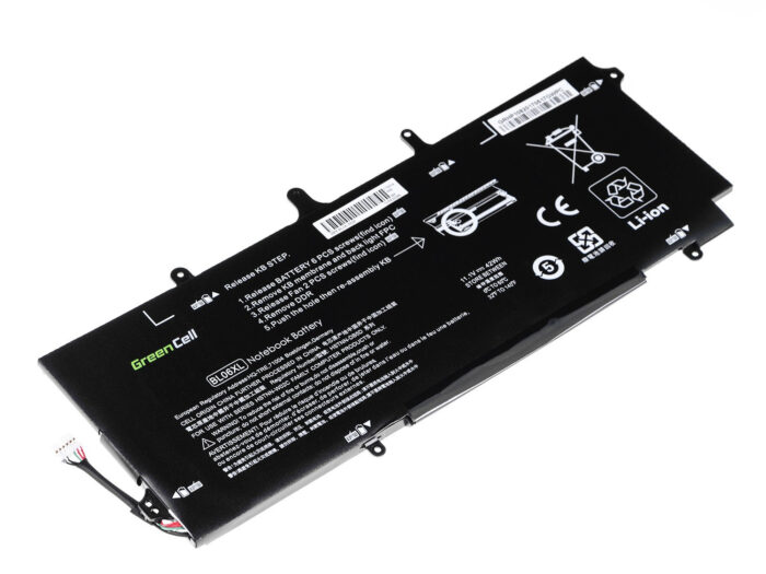 Green Cell batteri BL06XL HSTNN-DB5D för HP EliteBook Folio 1040 G1 G2 - Bild 2
