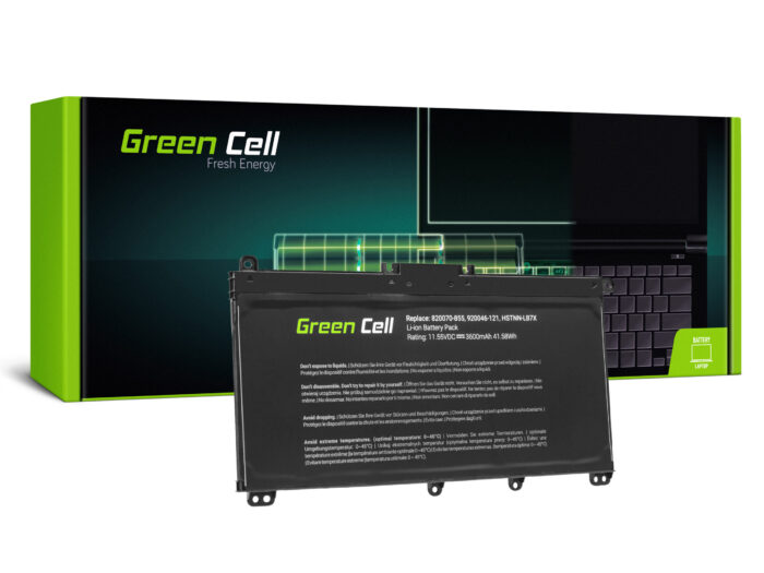 Green Cell batteri TF03XL HSTNN-LB7X 920046-421 920070-855 för HP 14-BP Pavilion 14-BF 14-BK 15-CC 15-CD 15-CK 17-AR. - Bild 1