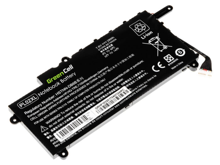 Green Cell Batteri PL02XL för HP Pavilion x360 11-N HP x360 310 G1 - Bild 2