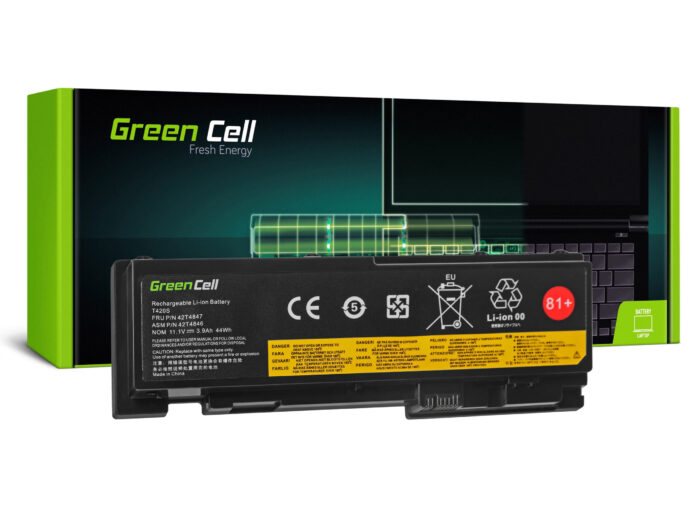 Green Cell Batteri 42T4844 42T4845 för Lenovo ThinkPad T420s T420si - Bild 1