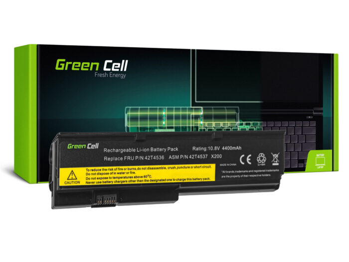 Green Cell Batteri 42T4650 för Lenovo ThinkPad X200 X201 X200s X201i - Bild 1