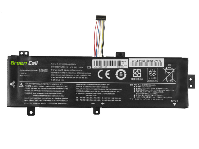 Green Cell Batteri L15C2PB3 L15L2PB4 L15M2PB3 L15S2TB0 för Lenovo Ideapad 310-15IAP 310-15IKB 310-15ISK 510-15IKB 510-15ISK. - Bild 4