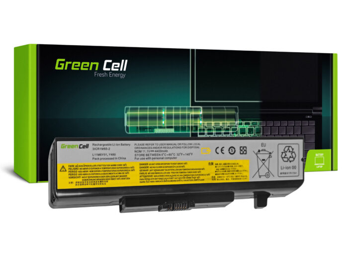 Green Cell batteri för Lenovo G500 G505 G510 G580 G580A G580AM G585 G700 G710 G480 G485 IdeaPad P580 P585 Y480 Y580 Z480 Z585. - Bild 1