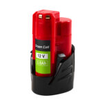 Green Cell Batteri för Milwaukee M12 12V 3Ah Ersättningsbatteri M12 B3 4932451388 - Bild 2
