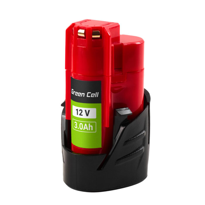 Green Cell Batteri för Milwaukee M12 12V 3Ah Ersättningsbatteri M12 B3 4932451388 - Bild 2