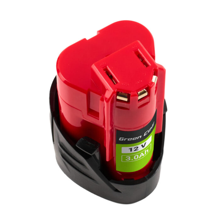 Green Cell Batteri för Milwaukee M12 12V 3Ah Ersättningsbatteri M12 B3 4932451388 - Bild 3