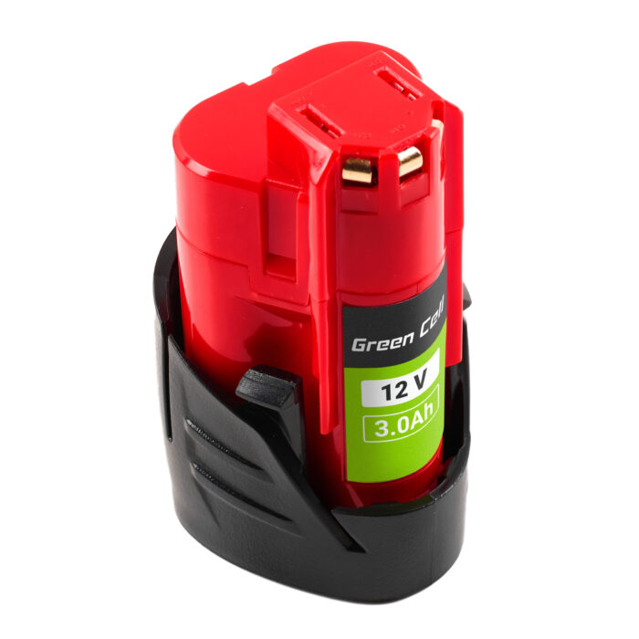 Green Cell Batteri för Milwaukee M12 12V 3Ah Ersättningsbatteri M12 B3 4932451388 - Bild 4