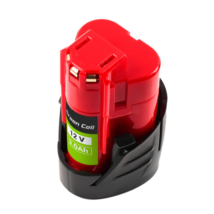 Green Cell Batteri för Milwaukee M12 12V 3Ah Ersättningsbatteri M12 B3 4932451388 - Bild 5