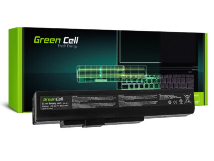 Green Cell batteri A41-A15 A42-A15 för MSI CR640 CX640. Medion Akoya E6221 E7220 E7222 P6634 P6815. Fujitsu LifeBook N532 NH532.