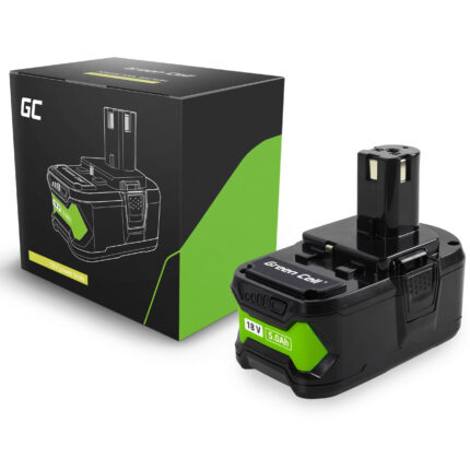 Green Cell Batteri för Ryobi ONE+ 18V 5Ah Ersättningsbatteri RB18L50