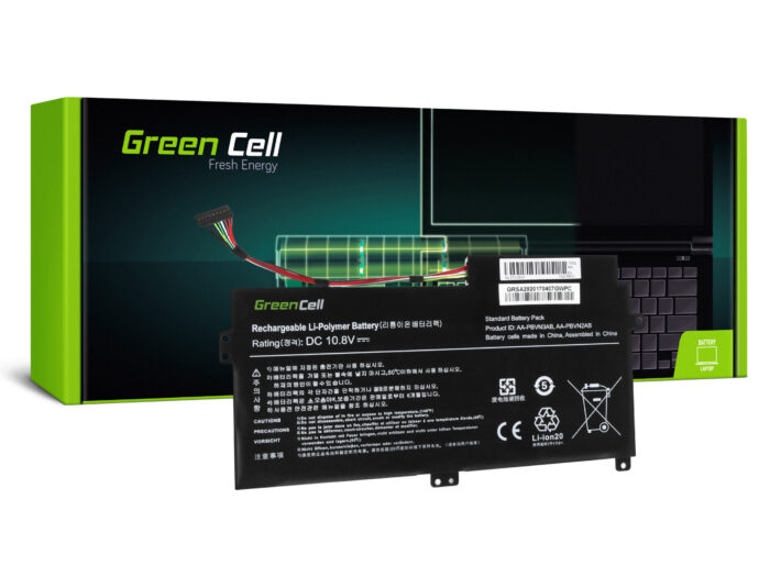Green Cell batteri AA-PBVN2AB AA-PBVN3AB för Samsung 370R 370R5E NP370R5E NP450R5E NP470R5E NP510R5E. - Bild 1