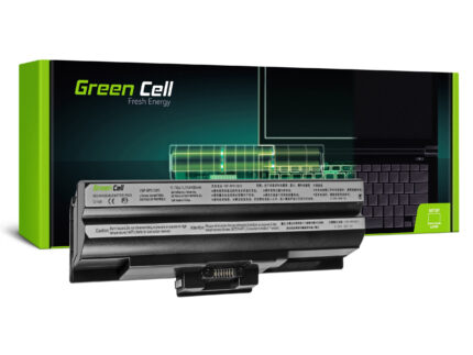Green Cell ebatteri VGP-BPS13 VGP-BPS21A VGP-BPS21B för Sony Vaio VGN-FW PCG-31311M 3C1M 81112M 81212M (Svart).