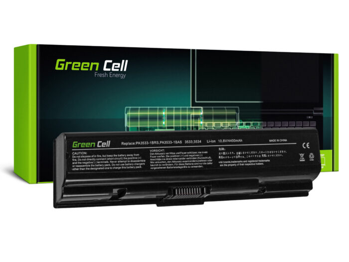 Green Cell batteri PA3534U-1BRS för Toshiba Satellite A200 A300 A350 L300 L500 L505. - Bild 1