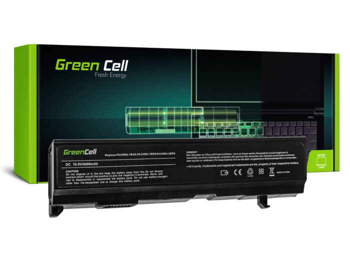 Green Cell batteri PA3399U-2BRS för Toshiba Satellite A100 A105 M100 Satellite Pro A100 Equium A100. - Bild 1