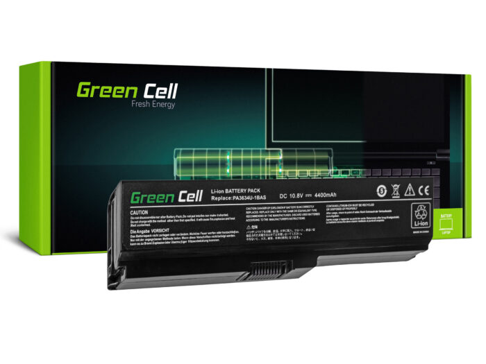 Green Cell batteri PA3634U-1BRS för Toshiba Satellite A660 A665 L650 L650D L655 L670 L670D L675 M300 M500 U400 U500. - Bild 1