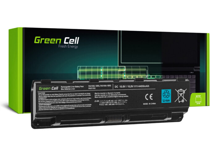 Green Cell batteri PA5109U-1BRS för Toshiba Satellite C50 C50D C55 C55D C70 C75 L70 S70 S75. - Bild 1