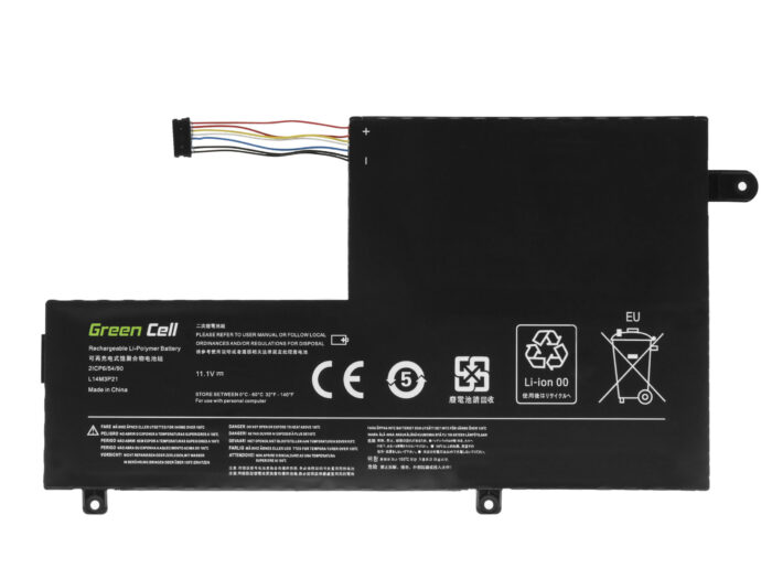 Green Cell batteri L14M3P21 för Lenovo Yoga 500-14IBD 500-14ISK 500-15IBD 500-15ISK. - Bild 4
