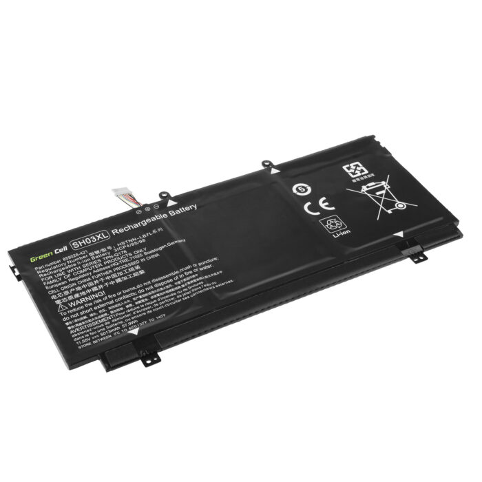 Green Cell batteri SH03XL för HP Spectre x360 13-AC 13-W 13-W050NW 13-W071NW. - Bild 4