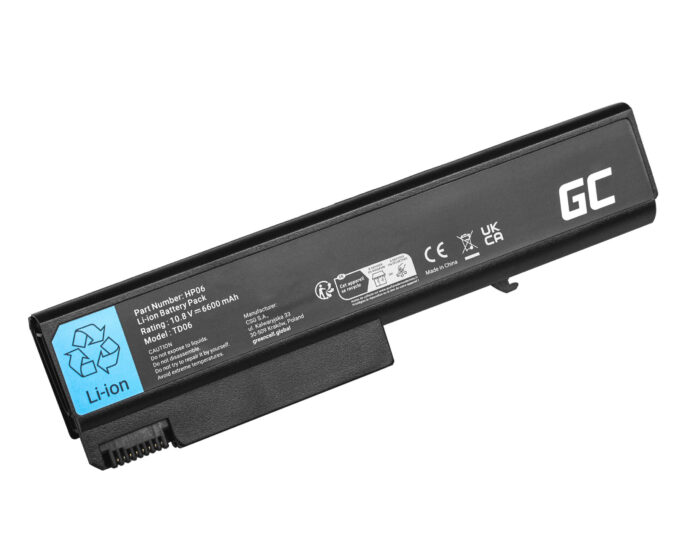 Green Cell batteri TD09 för HP EliteBook 6930p 8440p 8440w Compaq 6450b 6545b 6530b 6540b 6555b 6730b ProBook 6550b - Bild 2