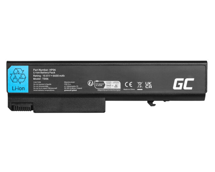 Green Cell batteri TD09 för HP EliteBook 6930p 8440p 8440w Compaq 6450b 6545b 6530b 6540b 6555b 6730b ProBook 6550b - Bild 3