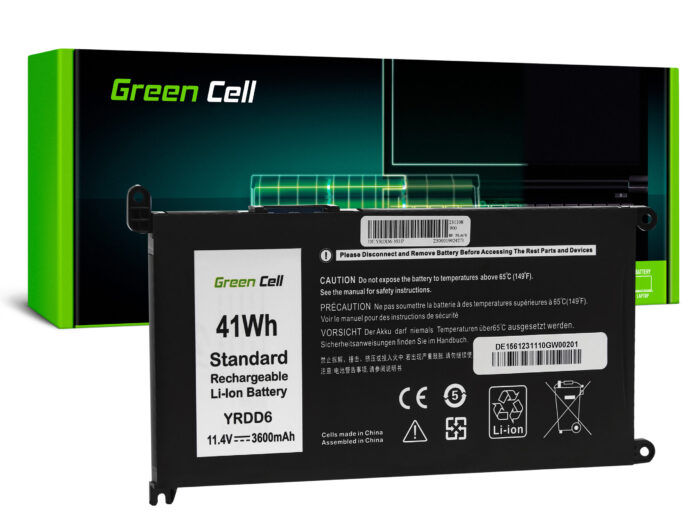 Green Cell batteri YRDD6 1VX1H till Dell Vostro 5490 5590 5481 Inspiron 5481 5482 - Bild 1