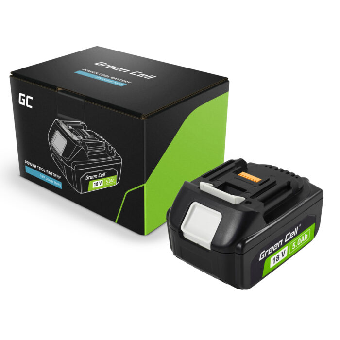 Green Cell BL1850 Batteri (18V 5Ah) för Makita LXT 18V Elektriska verktyg. - Bild 1