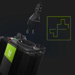 Green Cell Power Inverter PRO 12V till 230V 500W/1000W Modifierad sinusvåg - Bild 2