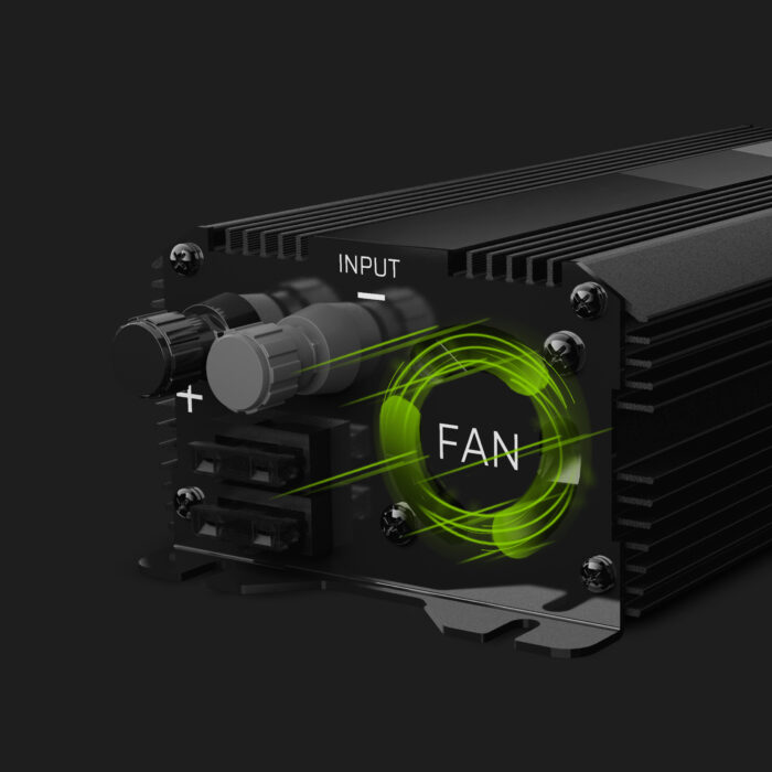 Green Cell Power Inverter PRO 12V till 230V 500W/1000W Modifierad sinusvåg - Bild 3