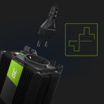 Green Cell Power Inverter PRO 12V till 230V 150W/300W Modifierad sinusvåg - Bild 5