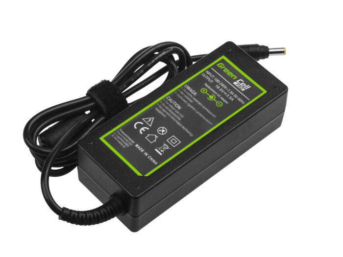 Green Cell PRO Laddare / AC-adapter 18.5V 3.5A 65W för HP Pavilion DV2000 DV6000 DV8000 Compaq 6730b 6735b nc6120 nc6220 nx6110. - Bild 2