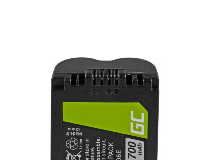 Green Cell kamera Batteri CGR-S006E för Panasonic Lumix DMC FZ7 FZ8 FZ8S FZ8K FZ18 FZ28 FZ7K FZ30 FZ38 FZ50 7.4V 700mAh - Bild 4